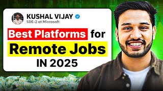 Unique Remote Jobs Websites 2025  How to get remote jobs [upl. by Mollee]