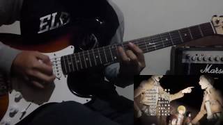 「Great Escape」 Cinema Staff guitar cover  TAB Shingeki No Kyojin Ed 2 Full [upl. by Alyled]