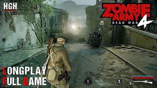 Zombie Army 4 Dead War  Full Game  Hard Mode  Longplay Walkthrough Gameplay No Commentary [upl. by Lewse447]