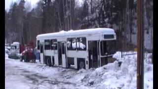 bærum kranservice velter en buss igjen [upl. by Coady943]