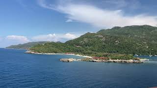 Leaving Labadee Haiti  Royal Caribbean  Radiance of the Seas cruise cruiseport royalcaribbean [upl. by Gainer]