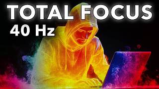 40 hz binaural beats music for FULL FOCUS [upl. by Fotzsyzrk]