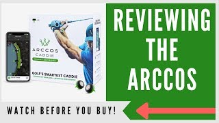 Brand new Arccos Golf Caddie Unboxing [upl. by Edgar424]