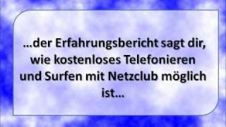 Netzclub Erfahrungen kostenfrei telefonieren ohne Vertrag Prepaid Tarif mit O2 [upl. by Natek354]