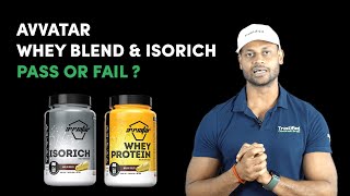 AVVATAR WHEY amp ISORICH REVIEW WITH LAB TEST REPORT  wheyprotein review gym workout health [upl. by Astri273]