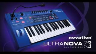 Novation Ultranova Demo by Wavelogix [upl. by Aicirtac243]