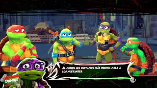 Teenage Mutant Ninja Turtles Mutants Unleash SWITCH en español latino [upl. by Alvord]