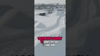 Verkhoyansk Russia ❄️🇷🇺 travelvlog explore travel ytshorts shorts [upl. by Cyler]