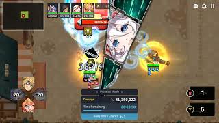 Guardian Tales  Raid R93 Lv81 Cyborg Erina Light 674M damage [upl. by Ahsienet]