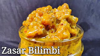 Zasar Bilimbi Mauricien  Bilimbi Achar Recipe Pickle [upl. by Damaris]