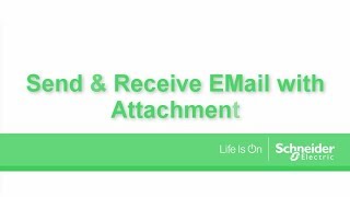 Tutorial SoMachine V43  Send and Receive Email with Attachment [upl. by Ingalls472]