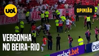 Estádio do INTERNACIONAL tem que ser fechado e jogadores suspensos diz José Trajano após briga [upl. by Sancho]