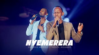 Prosper Nkomezi ft Gentil Misigaro  Hembura mwami Nyemerera live [upl. by Norabal]