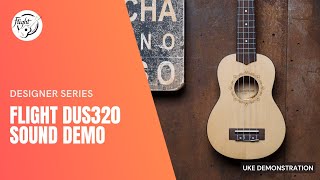 Flight DUS320 Ukulele Sound Demo [upl. by Goren]