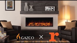 How to set up the Gazco eReflex 135R Inset Large Modern Electric Fireplace [upl. by Asiela]