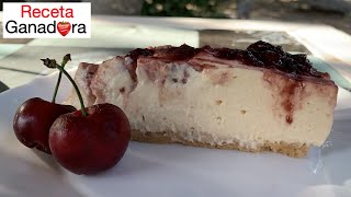 Tarta de queso sin horno y sin gelatina  Receta ganadora [upl. by Namron]