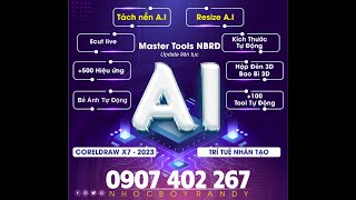 CorelDRAW Macros  Tổng hợp các gói cài đặt trên MasterToolsNBRD [upl. by Berlauda]