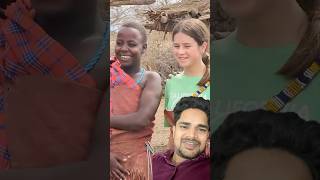 African tribe treat foreigners africa tribelife ytshorts [upl. by Nerreg]