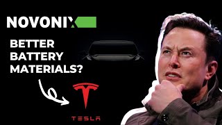 Novonix NVX ASX Small Cap Stock  Novonix Tesla Partnership Synthetic Graphite Tesla Batteries [upl. by Janicki]