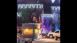 Castle of Muskogee transforms into Christmas fun [upl. by Ydasahc]