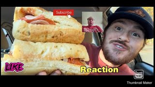 Reaction to Blimpie Ultimate Meatball Sub Review [upl. by Atinev919]