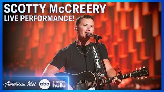 Scotty McCreery Live Performance of quotCab In A Soloquot  American Idol 2024 [upl. by Stillmann]