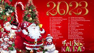 LAS 50 MEJORES CANCIONES NAVIDEÑAS 2023 🌲 GRANDES CANCIONES NAVIDEÑAS 2023 🤶🏻 VIEJITAS PERO BONITAS [upl. by Annaek]