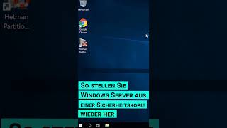 Datenwiederherstellung von Windows Server Sicherung Backup Systemreset shorts short [upl. by Mancino7]