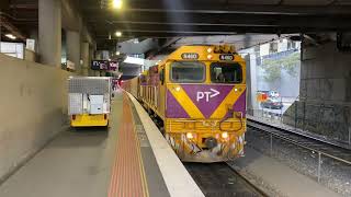 VLine N460 City of Castlemaine Arriving at Southern Cross Station from Bairnsdale [upl. by Chrystal741]