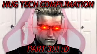 VERY CRACKED WESKER HUG TECH COMPLIMATION PART 3 [upl. by Oilut]