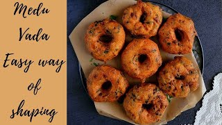 Medu vada with an easy and unique shaping method The BEST and only vada recipe you will ever need [upl. by Legge]