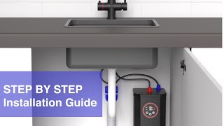 How to install a 3 in 1 boiling water tap 12 step guide [upl. by Thinia764]