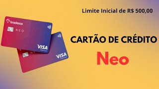 Cartão Neo Visa Platinum Bradesco Benefícios Anuidade Grátis e Como Solicitar [upl. by Nicolas]