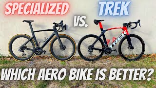 SPECIALIZED vs TREK MADONE vs VENGE WHICH IS THE BETTER AERO ROAD BIKE [upl. by Nancee]