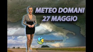 Meteo domani 27 maggio 2022 [upl. by Finer]