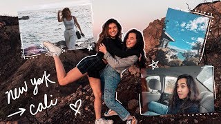 flying from NY to CALI alone VLOG 1 [upl. by Cresida]