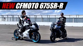 2025 CFMoto 675SR 🔥 New 600cc 3Cylinder Supersport  FIRST LOOK [upl. by Justinian]