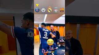 PSG VS Manchester City VS Real Madrid VS Liverpool VS Barcelona  Dance Challenge 🤯 [upl. by Iramaj]