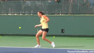 Jelena Jankovic hitting in High Definition [upl. by Einuj]