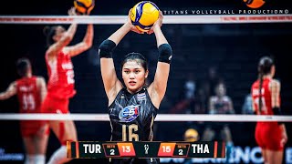 Unbelievable Victory Thailand Volleyball Team vs Turkey at World Championship 2022 [upl. by Gyatt]