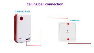 CALLING BELL CONNECTIONRYB ELECTRIC [upl. by Junius646]