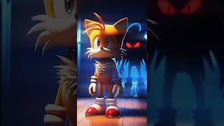 Tails MEETS Sonic Exe horrorstories cartoon sonic [upl. by Anaylil]