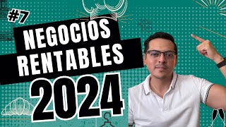 Negocios rentables en 2024 [upl. by Siramed785]