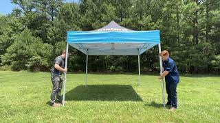 Instant Canopy Tent Setup Guide  Including Full Height amp Half Height Walls [upl. by Ithsav792]