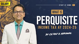 64 Definition of Perquisite  Allowance Vs Perquisite  Income under head Salary [upl. by Merkle186]