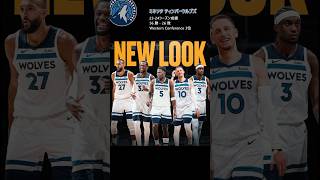 NBA30チーム 昨シーズン振り返りと新シーズン展望 ミネソタ ティンバーウルブズ編 Shorts [upl. by Mclaurin]