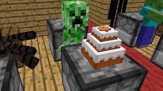 Monster School Baking  Minecraft Animation [upl. by Mongeau]