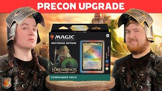 “Riders of Rohan” LOTR Precon Upgrade Guide  The Command Zone 544  MTG Commander Lord of the Rings [upl. by Ivo]