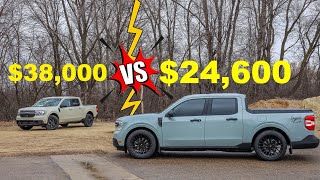 Ford Maverick XL VS Lariat  Worth 14000 More [upl. by Swane]