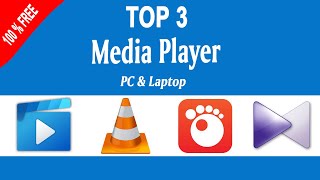 Best player for pc  best video player for windows  top 3 free media players [upl. by Acimehs]